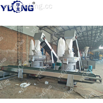 YULONG XGJ560 corn stalk pellet making machine